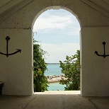 Вид на пляж Багамы