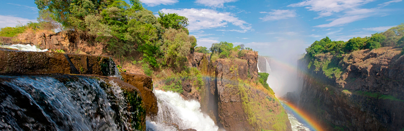 Зимбабве: Водопад Виктория - там, где всегда радуга