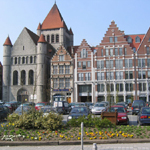 Бельгия Central square, Tournai