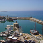 Кипр Kyrenia Harbour in North Cyprus