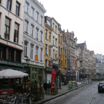 Бельгия A street in Antwerp