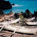 Лодки на берегу Коморских островов