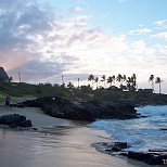 Вид на берег Гавайи