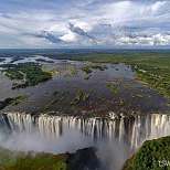 Водопад в Замбии