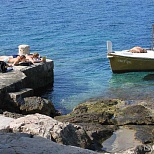 Лодка у берега Хорватии